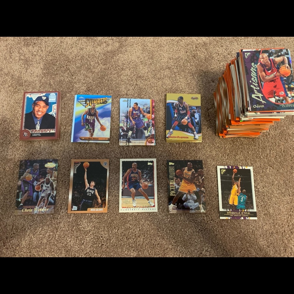 Basketball Card Lot Topps